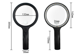 Loupe de lecture miniature <span class=keywords><strong>Obest</strong></span>, porte-clés, 5x, pliable, loupe de poche portable avec garantie de 6 mois, pour promotion de cadeaux - Product Image 1