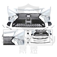 Untuk Camry 2018-2020 Upgrade ke Body Kit Gaya LEXUS LS Termasuk Perakitan Bumper Depan dengan Grille