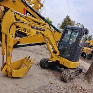 Mini-excavatrice Komatsu Pc30MR d'occasion, 5 tonnes, boîte de vitesses PLC, moteur, pompe, roulement, importation japonaise, haute qualité - Product Image 1