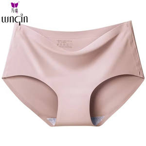 Mutandine di biancheria intima di seta di ghiaccio da donna senza cuciture legante Lingerie slip - Product Image 2