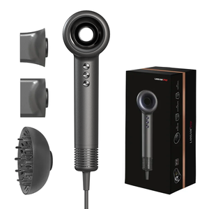 Plancha de pelo rizado de un paso, secador de pelo de salón antivuelo, juego de secador de pelo giratorio, secador de pelo profesional con cepillo - Product Image 3