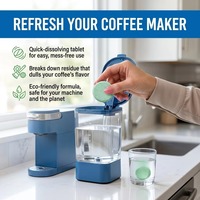 Tablettes de nettoyage solides de qualité alimentaire pour machine à café, éliminent efficacement le calcaire et les taches de saleté