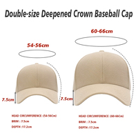 Casquette de baseball structurée personnalisée pour hommes et femmes, idéale pour le golf, les sports, les cadeaux promotionnels, vierge, 6 panneaux, logo brodé 3D