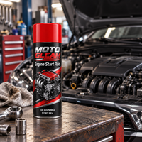 MOTO GLEAM 500ml Fluide de démarrage rapide pour moteurs de VTT, motoneiges et motos