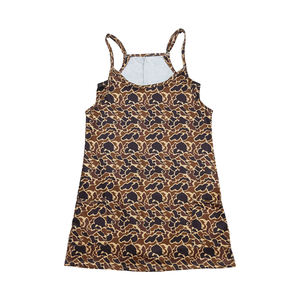 RTS Gris Brun Camouflage Design Adulte Femmes Été Vêtements de Sport Robe Prix Usine - Product Image 1