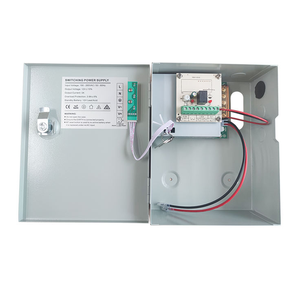 Unidad de fuente de alimentación de control de sistema de acceso de salida única 12V 3A con caja de respaldo e indicador LED - Product Image 2