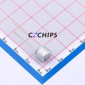 Condensador Sólido NXP D0701B471MJTM, Componente de Montaje en Orificio (THT), D8xL7mm 470uF 20% 12V - Product Image 1