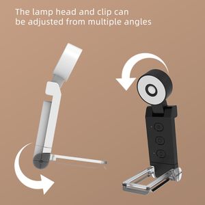 <span class=keywords><strong>Lampe</strong></span> <span class=keywords><strong>de</strong></span> <span class=keywords><strong>lecture</strong></span> miniature à col flexible, rechargeable par USB, sans fil, pour livres et liseuses électroniques - Product Image 4