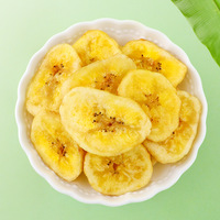 Bananenchips Fruit & Groente Chips Gedroogde Snacks 1kg Bulk Kokosolie Vriesgedroogd Voedzaam 300 Dagen Houdbaarheid Fujian