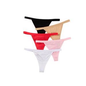 Slip <span class=keywords><strong>perizoma</strong></span> sexy da donna <span class=keywords><strong>in</strong></span> cotone a vita bassa antibatterico, per donne europee e americane, taglie 22-34 pollici - Offerta imperdibile - Product Image 5