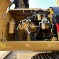Excavatrice sur chenilles CAT336D fiable de 36 tonnes pour l'exploitation minière, en excellent état d'origine, forte puissance de creusement, adaptée aux travaux de construction, excavatrice d'occasion