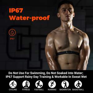 Reloj Deportivo de Plástico COOSPO H6, Monitor de Frecuencia Cardíaca, BT 4.0 ANT+, IP67, Correa para el Pecho, Dispositivo de Monitoreo de Tiempo, Unisex para Polar DDP - Product Image 4