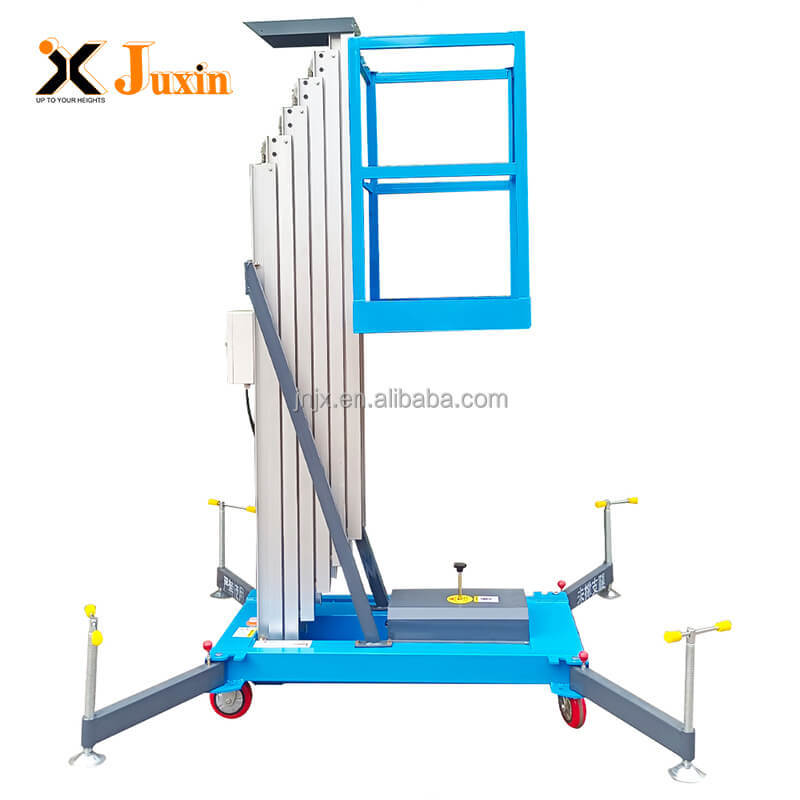 4m 12m Electric Vertical Mast Lifts