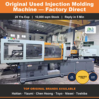 Machine de moulage par injection servo de haute précision Haixiong HXM158, 158 tonnes, horizontale, d'occasion, pour raccords électriques industriels