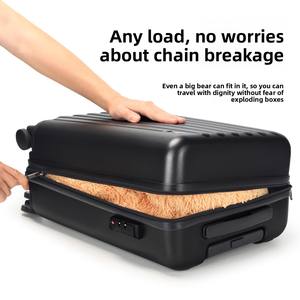 מחיר המפעל crohgear מטען PC גדול, מזוודה פגז קשה עם מנעול שילוב ו אנטי-גניבת רוכסן 20-22-24-26-28 אינץ' - Product Image 2