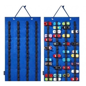 Échantillon gratuit : Sac de rangement suspendu pour voiture, organisateur en feutre pour jouets d'enfants, peut être accroché au mur - Product Image 5