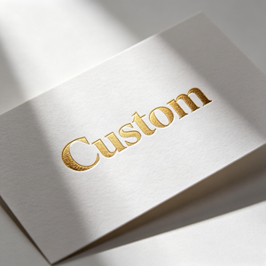 Tarjeta de Visita Elegante con Lámina Dorada, Papel Reciclado FSC, Logotipo Personalizado, <span class=keywords><strong>Precio</strong></span> de Fábrica, Tarjeta con Estampado en Caliente para Estudio Creativo - Product Image 4