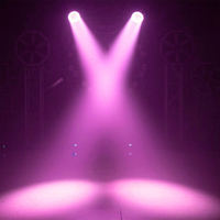 Luz LED profesional de cabeza móvil 19x15W con zoom, efecto wash y beam, RGBW DMX512 15CH/23CH 6000K, Pan de 8 grados, Inclinación de 540°, 270° para DJ y fiestas
