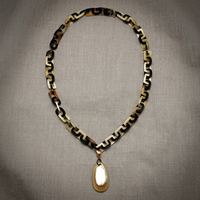 Collar de joyería de cuerno de búfalo, productos a granel, Arte y manualidades, novedad