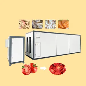 AICNPACK otomatik manyok gıda mısır kurutma işleme hattı sarımsak domates kurutma makinesi