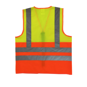 CITICITY Chaleco de Seguridad Reflectante de Alta Visibilidad para Tráfico, Poliéster Naranja, Múltiples Bolsillos, con Cremallera, para Construcción - Product Image 5