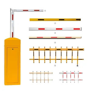 Barrière automatique Ant avec bras télescopique 100*45, poteau en aluminium, protection IP67, qualité ingénieur, réfléchissante, remplissable d'eau - Product Image 4