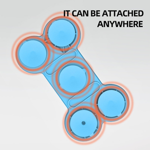 Alas Makan Anjing Silikon Bentuk Tulang untuk Makanan Lambat - Product Image 3