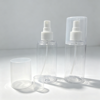 Flacon pulvérisateur de voyage en plastique PET 100ml 120ml 150ml 200ml pour hydratant, parfum et sérum – Approvisionnement direct usine