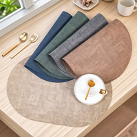 Napperon anti-dérapant imperméable à l'eau pour table à manger sous-verre accessoire de cuisine