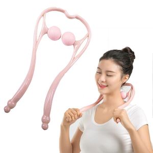 Roller Ball <b>Tool</b> With 2 Balls for Pain Deep Tissue Handheld Relaxed Legs Neck and Shoulder <b>Massager</b> - Product Image 2