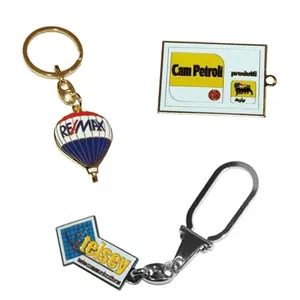 Portachiavi CN21 in ottone personalizzato per merchandising - Product Image 1