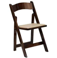 Chaise pliante en bois Fruitwood pour extérieur, jardin, mariage, événement, fête – Design moderne, durable et élégant pour appartement et villa