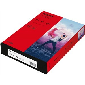 Carta da copia rosso intenso A4 160g tecno-Colors-Intensiv 250 fogli/confezione - Product Image 1
