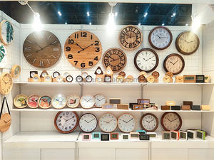 Tour française <span class=keywords><strong>Paris</strong></span> thème chiffres arabes rond en bois rétro blanc <span class=keywords><strong>horloge</strong></span> murale pour cuisine - Product Image 5