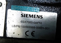 Herramienta de Configuración SIMOVERT MASTERDRIVES MC 6SX70000AF10 6SX7000-0AF10
