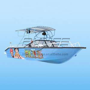 19ft/5.8m Luxus-Schnellboot mit Außenbordmotor, Komfortabler Aluminiumrumpf, ist ein Freizeit-Urlaubs-Sport-Kreuzfahrtboot - Product Image 2