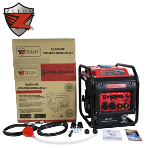 Générateur à essence Zelda 110V 5kw avec démarrage par lanceur, générateur de soudage 280A, moteur à essence - Product Image 5