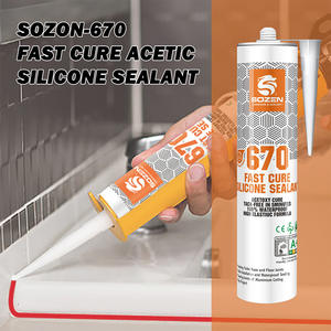 Scellant silicone à séchage rapide <span class=keywords><strong>Sozen</strong></span>-670 de qualité supérieure, très vendu, avec une bonne adhérence à de nombreux matériaux de construction - Product Image 4