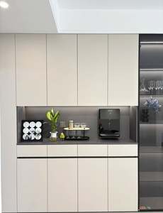 กรณีลูกค้าจริง ชุดเฟอร์นิเจอร์ครบชุดในห้องนั่งเล่น รวมถึงตู้โชว์กระจกและตู้เสื้อผ้าไม้ - Product Image 2