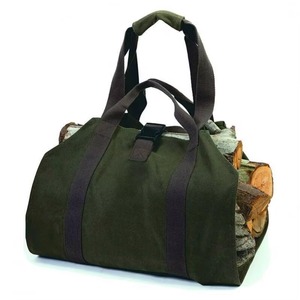 Sac de transport pour bûches en nylon ciré, échantillon gratuit, pour foyer intérieur, porte-bûches - Product Image 1