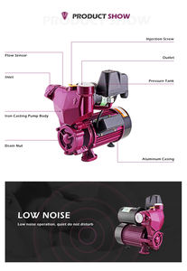 ZHELI 250w basse pression jardin fontaine pompe Portable silencieux petite pompe de surpression auto-amorçante <span class=keywords><strong>Camping</strong></span> douche lavage de voiture <span class=keywords><strong>vidange</strong></span> utilisation - Product Image 3