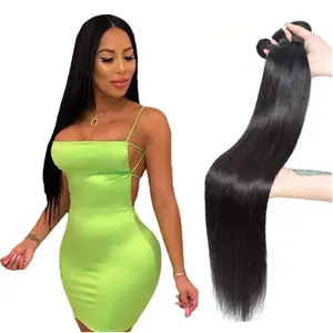 Super Silky Braziliaanse Cuticula Uitgelijnd Virgin Menselijk Haar Inslag, 100 Remy Braziliaanse 40 Inch Human Hair Extensions