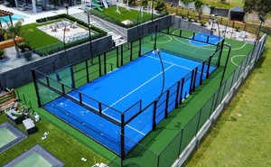 Servicio de una parada de cancha de Pádel con techo al aire libre Cancha de Pádel Techo de lluvia Techo de cancha de tenis de Pádel personalizado - Product Image 6