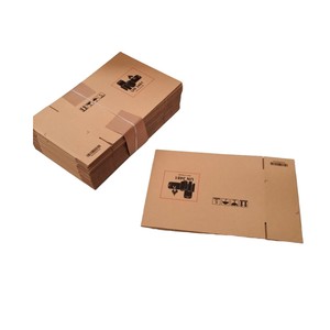 OEM ODM Custom Size Logo Corrugated <b>Box</b> Recyclable <b>Shipping</b> Packaging Carton <b>Box</b> for Product Packing Mailing Moving - Product Image 3