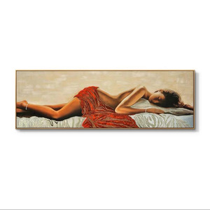 Toile d'art moderne haute définition 60/90/120/150/180/210cm Portrait <span class=keywords><strong>féminin</strong></span> sexy femme nue décoration de la maison <span class=keywords><strong>peinture</strong></span> à l'huile - Product Image 1