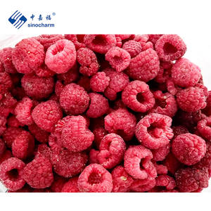 Sinocharm Produit 4 étoiles BRC-A Prix <span class=keywords><strong>de</strong></span> gros 1kg <span class=keywords><strong>Framboise</strong></span> entière 90/10 IQF Framboises entières congelées avec la norme européenne - Product Image 4