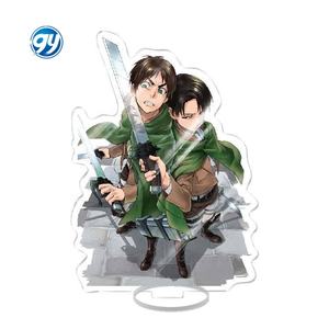 Attack on Titan Eren Mikasa Levi soporte acrílico Anime Scout Regiment decoración de escritorio para regalo de Fans - Product Image 5