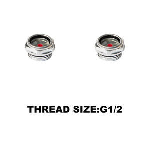 Réservoir de carburant en alliage d'aluminium G1/2 avec miroir en plexiglas, compresseur d'air, verre de niveau d'huile - Product Image 1