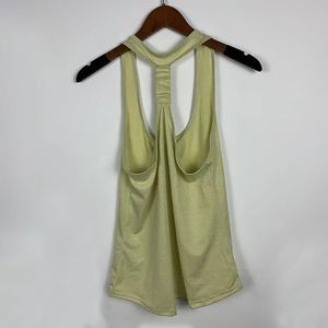 Camiseta Deportiva sin Mangas para <span class=keywords><strong>Mujer</strong></span>, de Secado Rápido y Transpirable, Tejida, con Espalda Descubierta, para Fitness, Entrenamiento y Yoga, Venta al Por Mayor Personalizada - Product Image 4