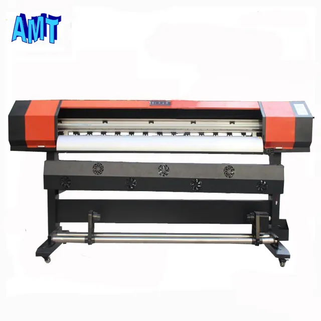 AMT Alta Definición digital Eco solvente Flex Banner impresora de inyección de tinta